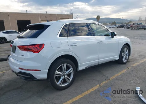 2021 Audi Q3 Premium Plus 45 Tfsi S Line Quattro Tiptronic z USA, uszkodzony, nr VIN WA1EECF34M1133039